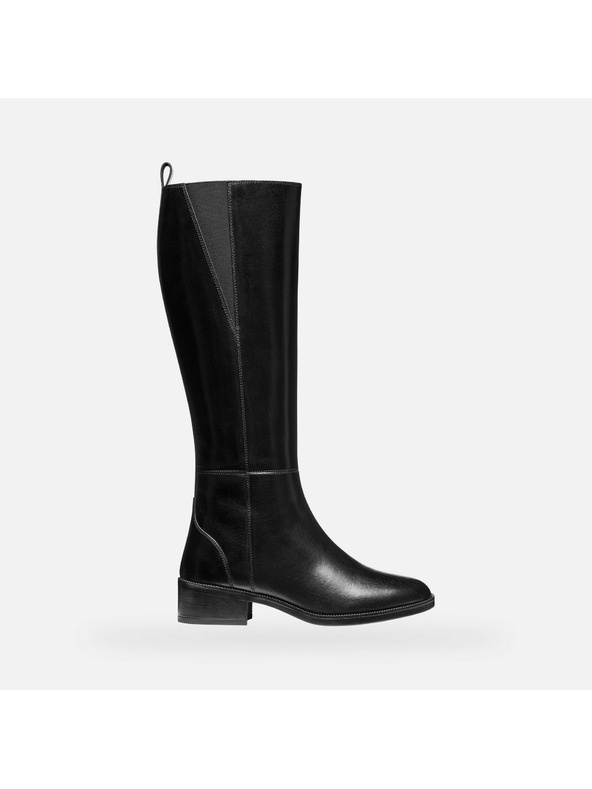 Geox Črni ženski škornji Geox