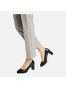 Geox Črne ženske visoke pete Geox Walk