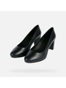 Geox Črne ženske visoke pete Geox Walk