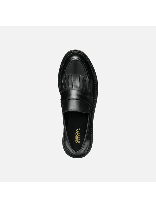 Geox Črni ženske mokasini Geox Serilda