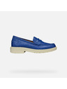 Geox Modri ženski mokasini Geox Spherica EC1