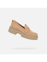 Geox Bež ženske mokasine Geox Spherica Ec7