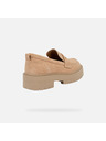 Geox Bež ženske mokasine Geox Spherica Ec7