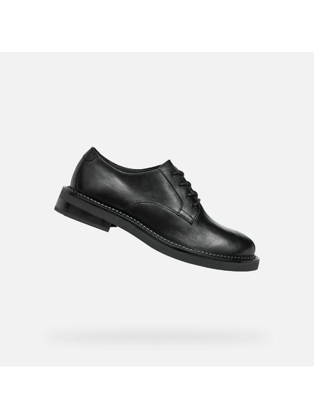 Geox Črni ženske mokasini Geox Serilda