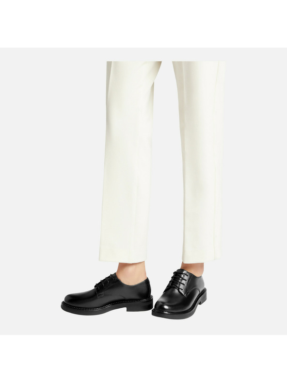 Geox Črni ženske mokasini Geox Serilda