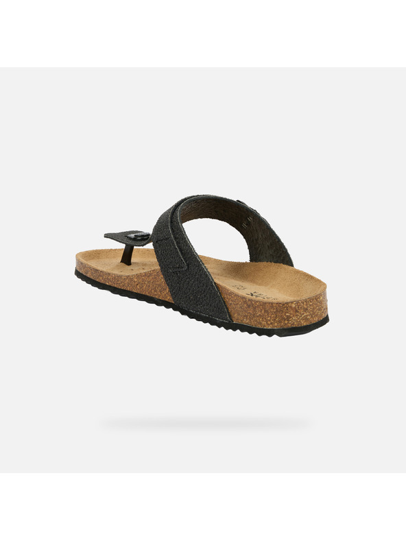 Geox Temno sive ženske natikači Geox Brionia