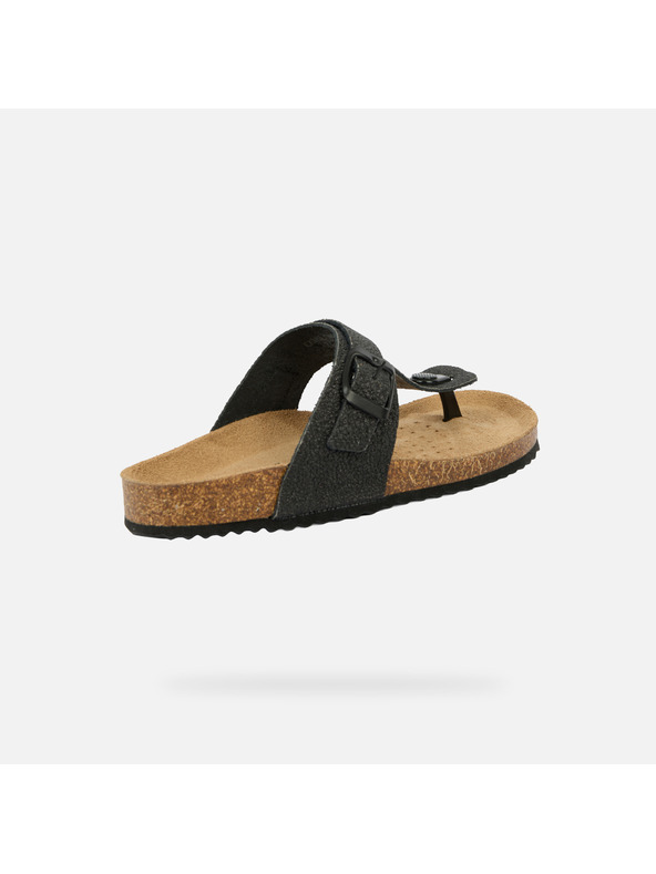 Geox Temno sive ženske natikači Geox Brionia