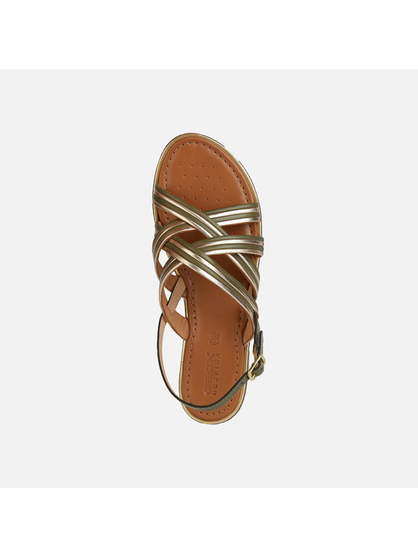 Geox Zelene ženske sandale Geox Sozy Plus