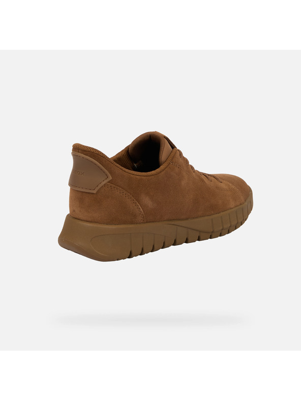 Geox Rjave ženske superge Geox Flextride Plus Fast in