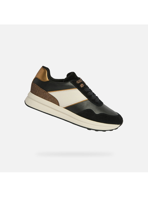 Geox Črne ženske superge Geox Runntix