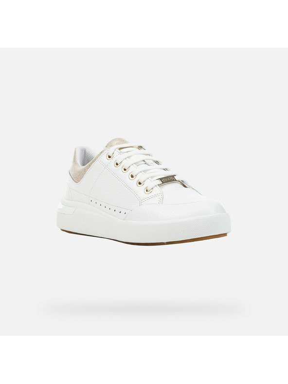 Geox Beli ženski športni copati Geox Dalyla