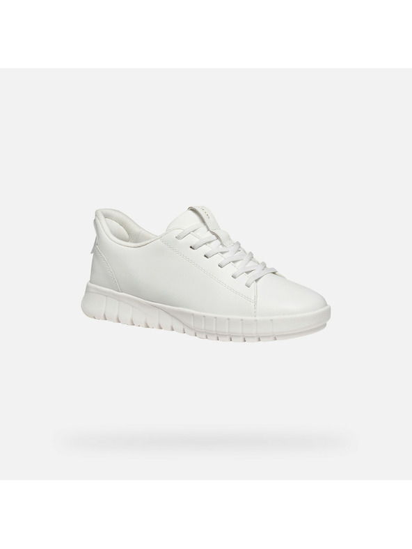 Geox Beli ženski čevlji Geox Flextride Plus