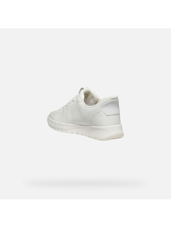 Geox Beli ženski čevlji Geox Flextride Plus