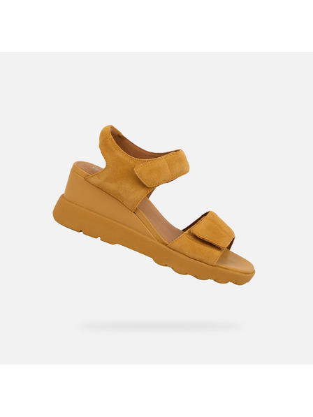 Geox Rumena ženska obutev na klinu Geox Spherica EC6