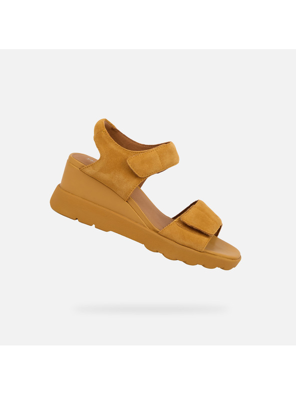 Geox Rumena ženska obutev na klinu Geox Spherica EC6