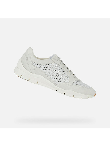 Geox Bele ženske superge Geox Sukie