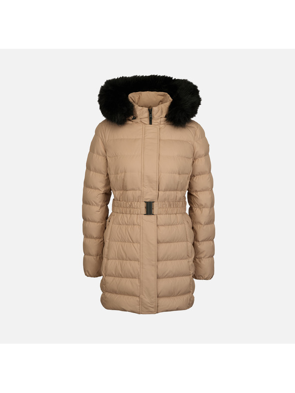 Geox Bež ženska puhovka Geox Catria