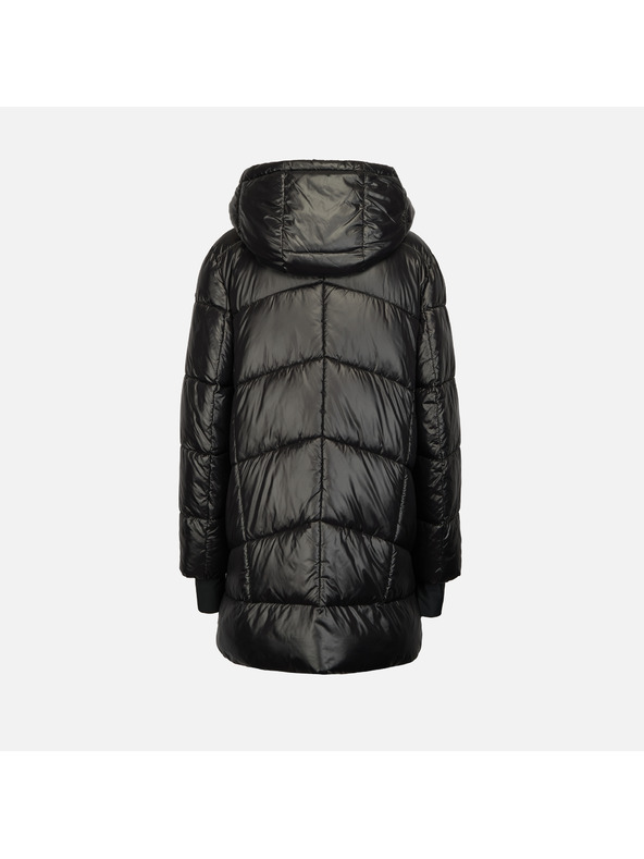 Geox Črna ženska puhovka Geox Serilda