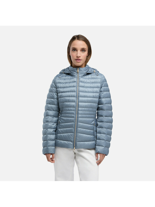 Geox Svetlo modre ženske puhovke Geox Jaysen