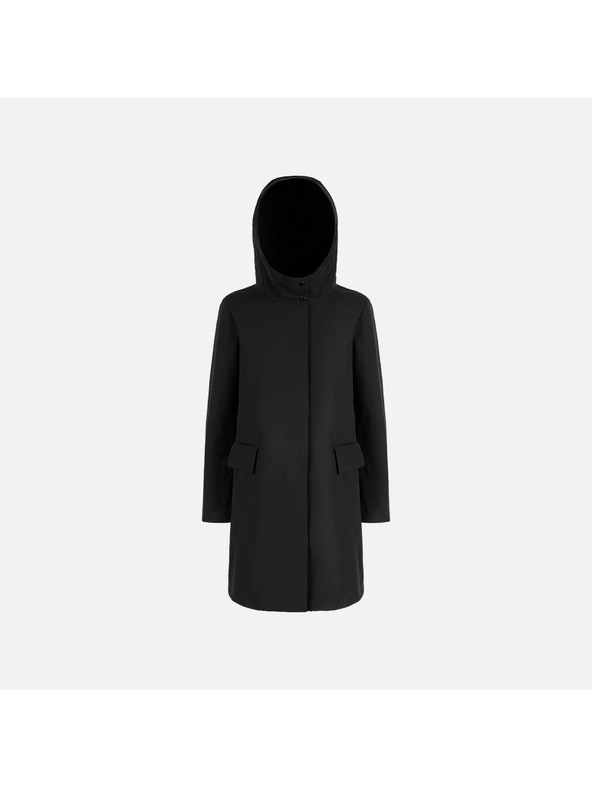 Geox Čierna dámska bunda parka Geox Spherica