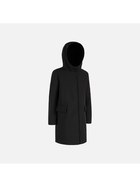 Geox Čierna dámska bunda parka Geox Spherica