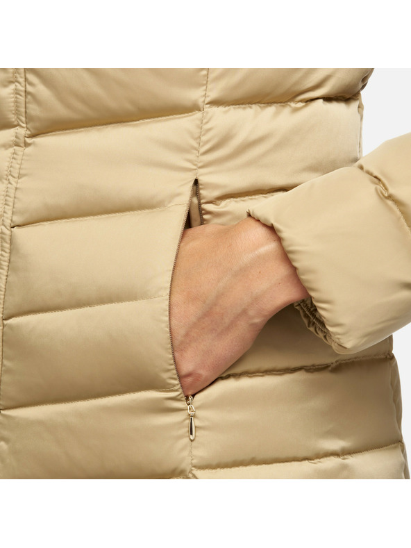 Geox Bež ženska puhovka Geox Bettanie