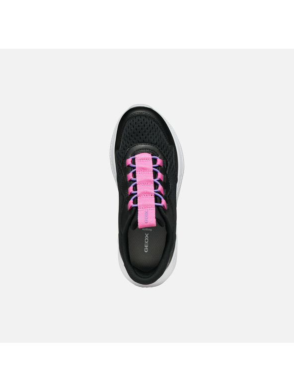 Geox Črne dekliške superge Geox Sprintye Fast In