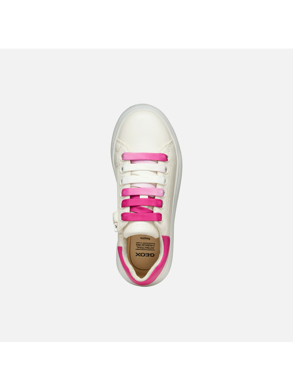 Geox Bele dekliške superge Geox Puffypop