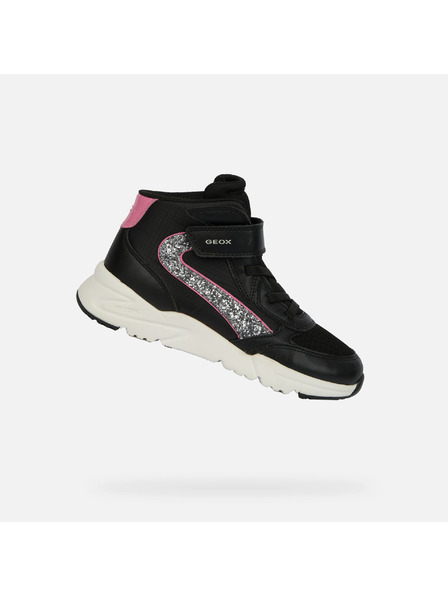 Geox Črne dekliške superge Geox Loftus