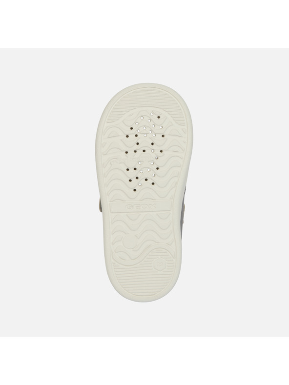 Geox Srebrne dekliške superge Geox Djrock