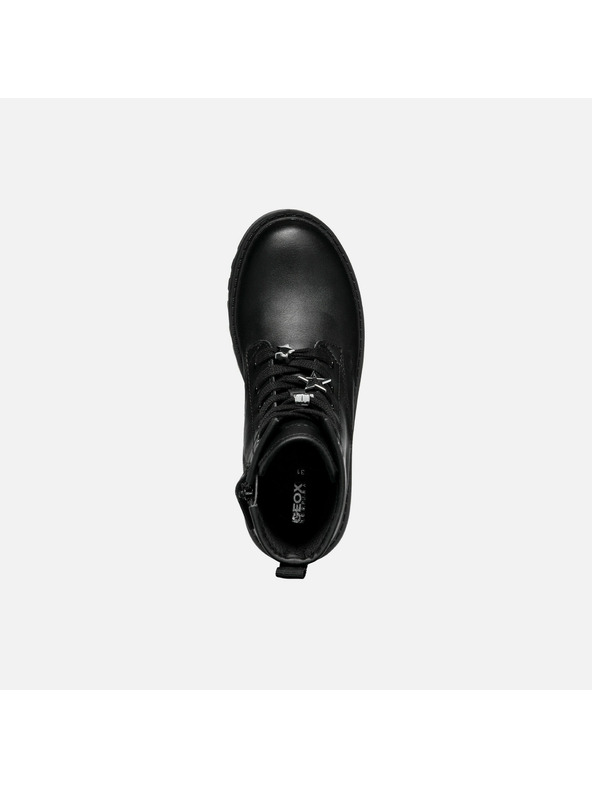 Geox Črna dekliška gležnjarska obutev Geox Casey Girl