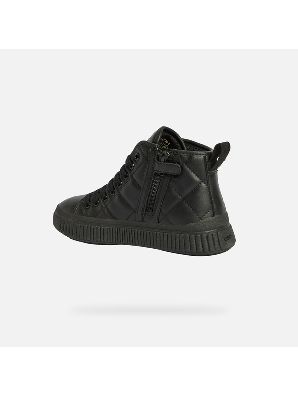 Geox Črna dekliška gležnjarska obutev Geox Laquinny Girl