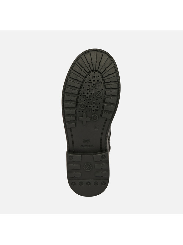 Geox Črna dekliška gležnjarska obutev Geox Eclair Girl