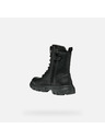 Geox Črni dekliški gležnjarji Geox Junette