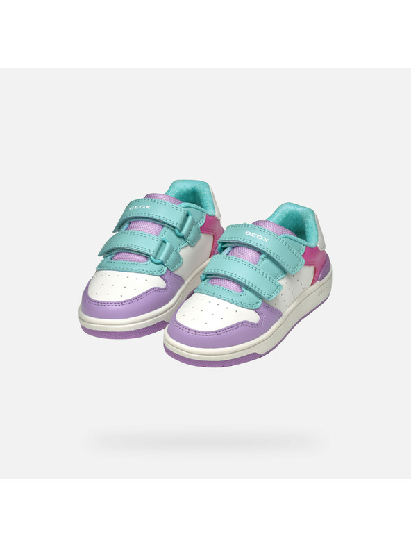 Geox Vijolčasta dekliška gležnjarska obutev Geox Washiba Girl