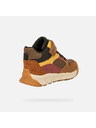 Geox Rjava dečka gležnjararska obutev Geox Flexyper Pro Boy B