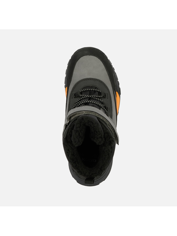 Geox Črni deški zimski čevlji Geox Trekkyup B Abx