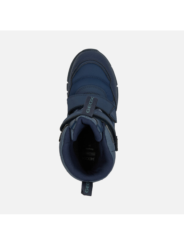 Geox Temno modra fantovska zimska obutev Geox Flexyper Boy B ABX