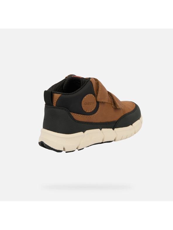 Geox Rjava fantovska gležnjarska obutev Geox Flexyper Boy