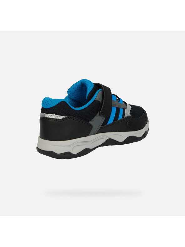 Geox Črne fantovske superge Geox Calco