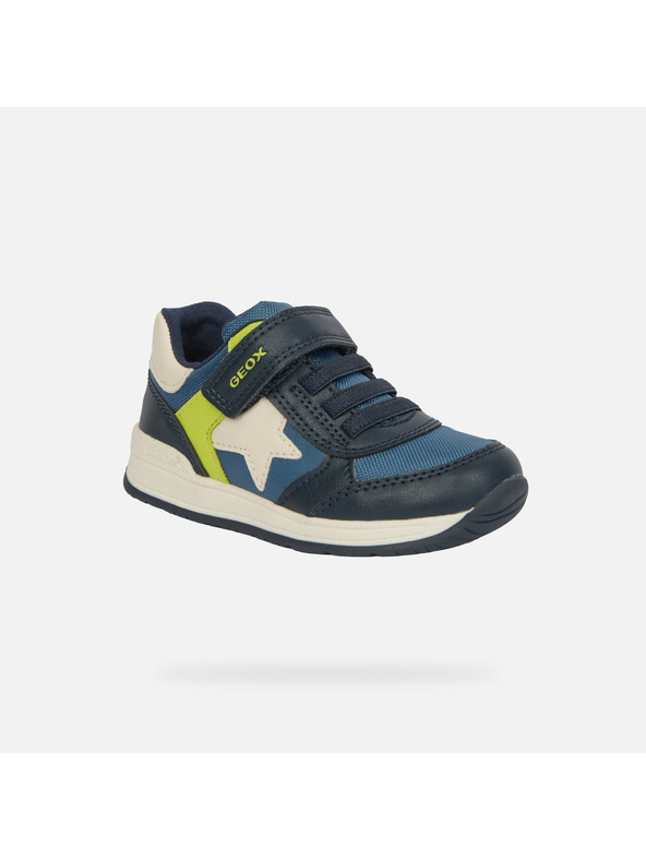 Geox Temno modri dečji čevlji za prve korake Geox Rishon Boy