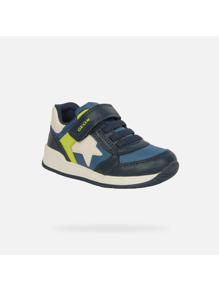 Geox Temno modri dečji čevlji za prve korake Geox Rishon Boy