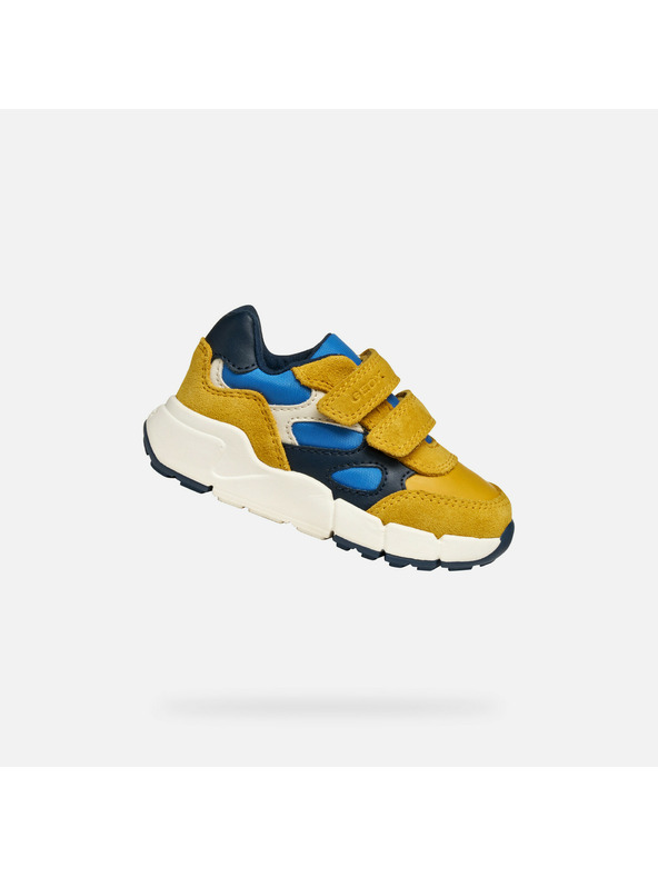 Geox Dečki prvi koraki Geox Flexyper Rumena