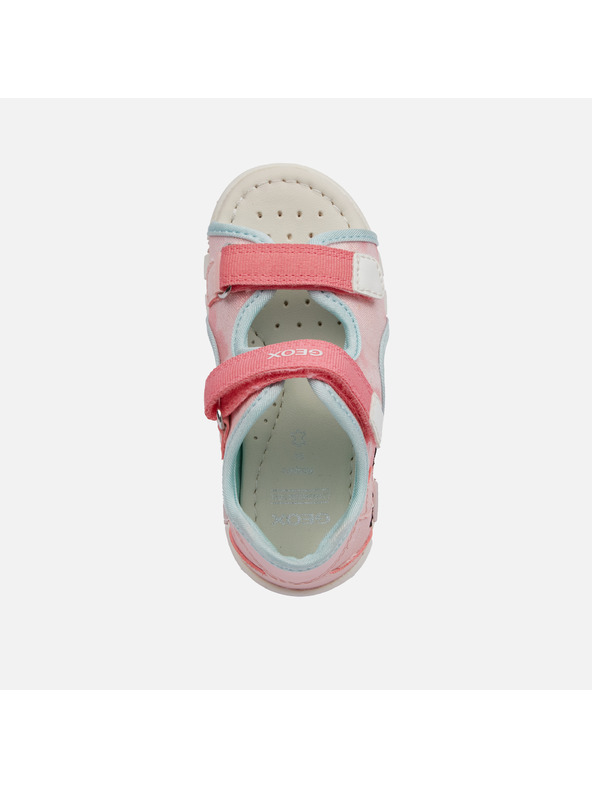 Geox Dievčenské sandále na prvé kroky Geox Iupidoo Ružová