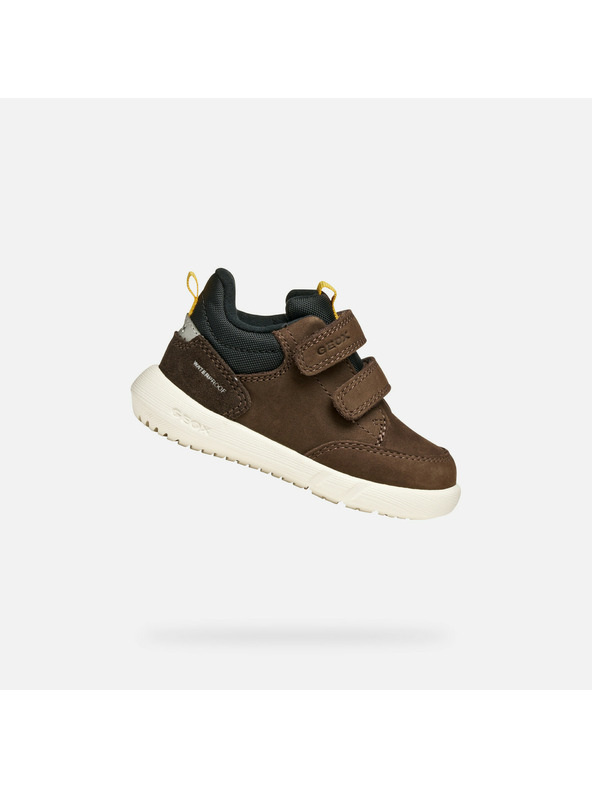 Geox Dečki prvi koraki Geox Hyroo WPF Rjava