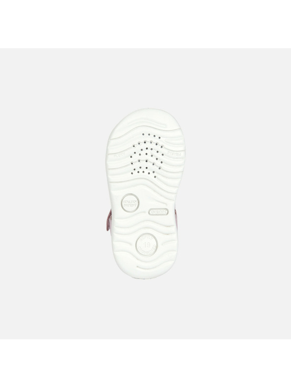 Geox Dievčenské prvé kroky Geox Macchia Ružová