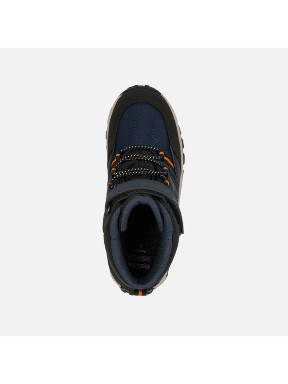 Geox Temno modri fantovski čevlji za prve korake Geox Himalaya Boy B ABX