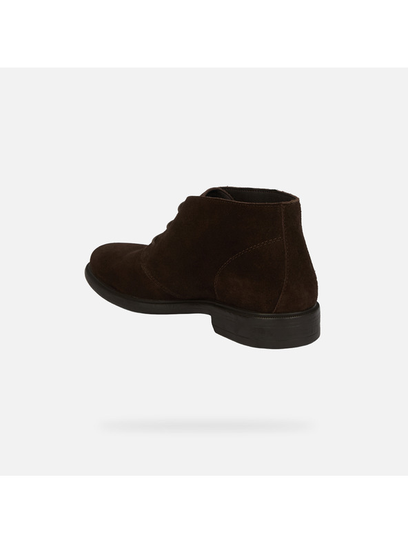 Geox Temno rjavi moški gležnarji Geox Terence