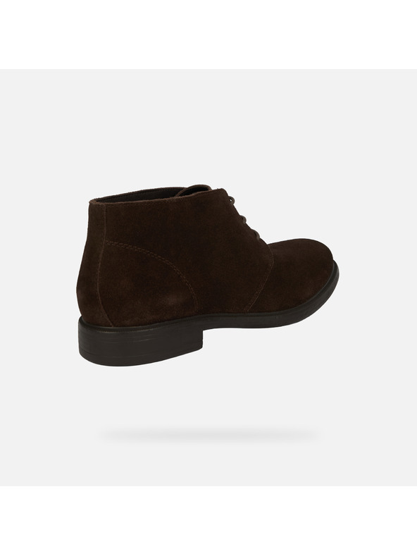 Geox Temno rjavi moški gležnarji Geox Terence