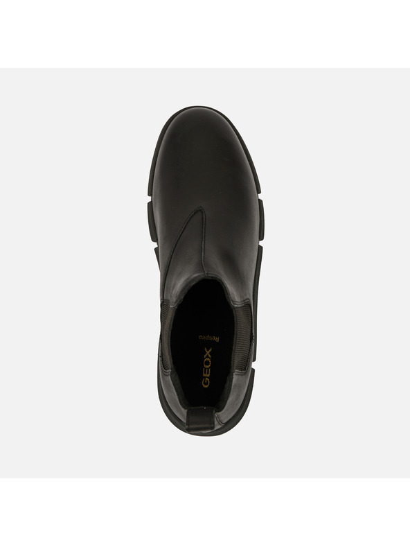 Geox Črna moška gležnjarska obutev Geox Adacter M